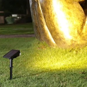 2/7 LED Solar Outdoor Spotlights,150° Adjustable Wall Lamp, Waterproof Lawn Lights for Garden Patio Yard Backyard Camping Decor